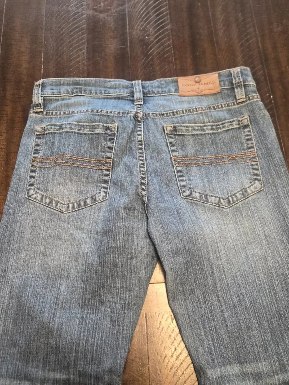 Cody James Jeans Mens 32x30 Medium Wash Blue Bootcut Stretch Denim Western G130 - Picture 6 of 12